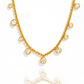 Golden Dusk Crystal Necklace