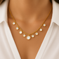 Golden Dusk Crystal Necklace