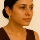 Golden Teardrop Grace Earrings