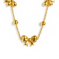 Golden Charm Bow Bracelet