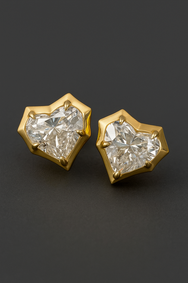 Celestia Crown Stud Earrings